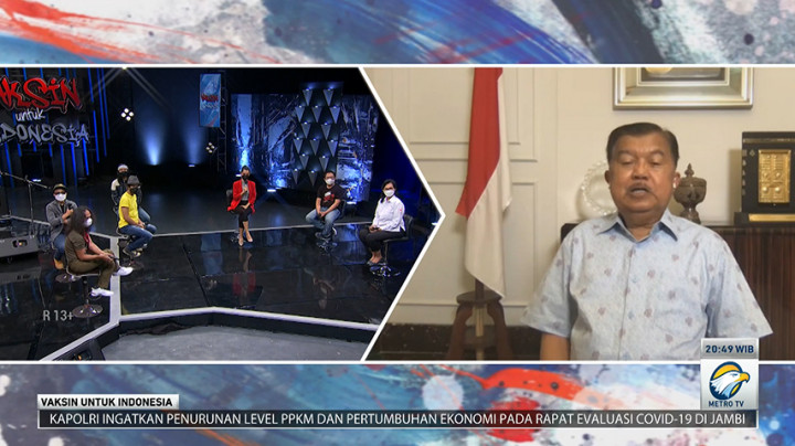 Vaksin Slank untuk Indoneisa - Harapan Jusuf Kalla Untuk PMI