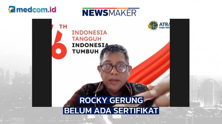Rocky Gerung Vs Sentul City, Keduanya Bersikukuh
