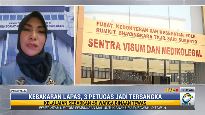 Langkah Kemenkumham Setelah Peristiwa Terbakarnya Lapas 1 Tangerang