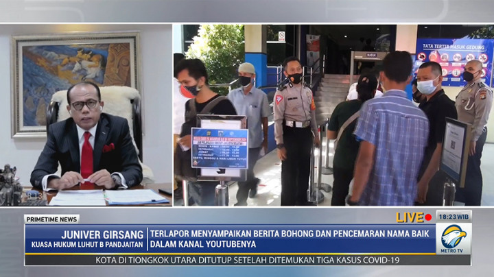 Duduk Perkara Luhut B Pandjaitan Vs Haris Azhar dan Fatia