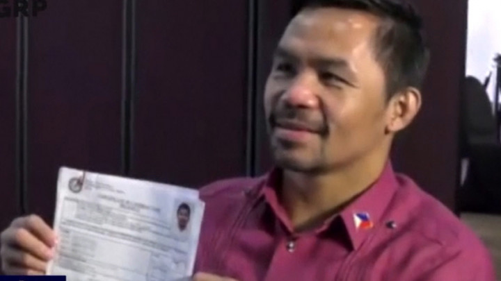 Hari Ini, Manny Pacquiao Mendaftar Jadi Capres Filipina