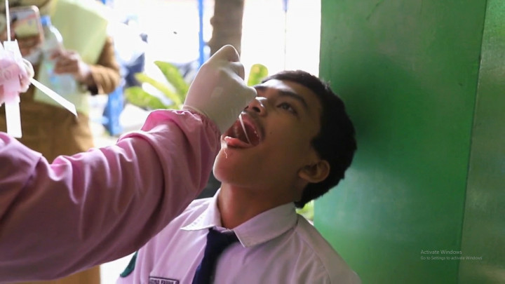 25 Siswa Positif COVID-19, PTM 15 Sekolah  di Tanggerang Dihentikan