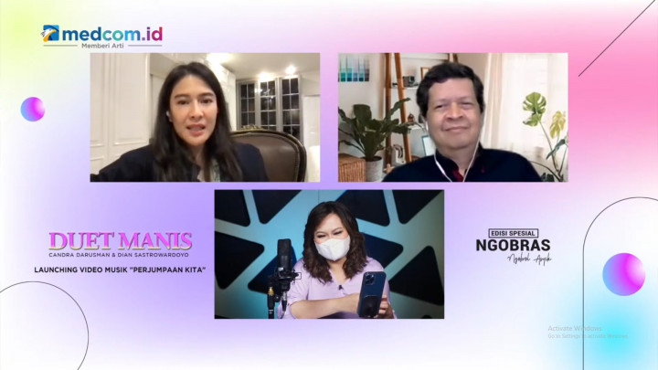 Respon Dian Sastro saat Diajak Berkolaborasi bareng Candra Darusman