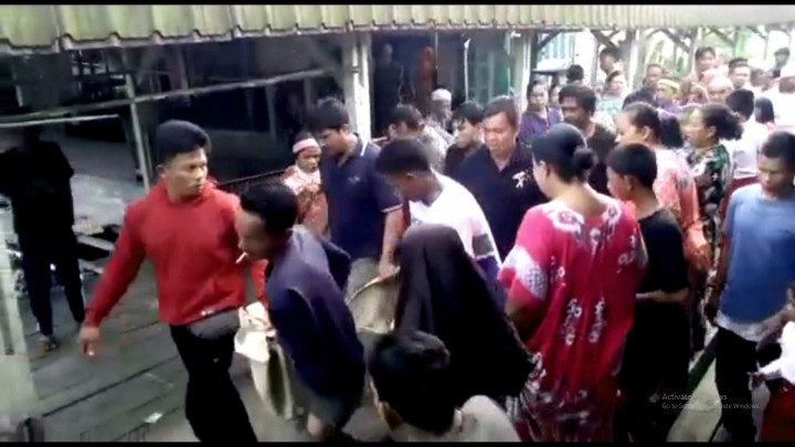 Ngeri! Seorang Warga di Riau Diterkam Buaya