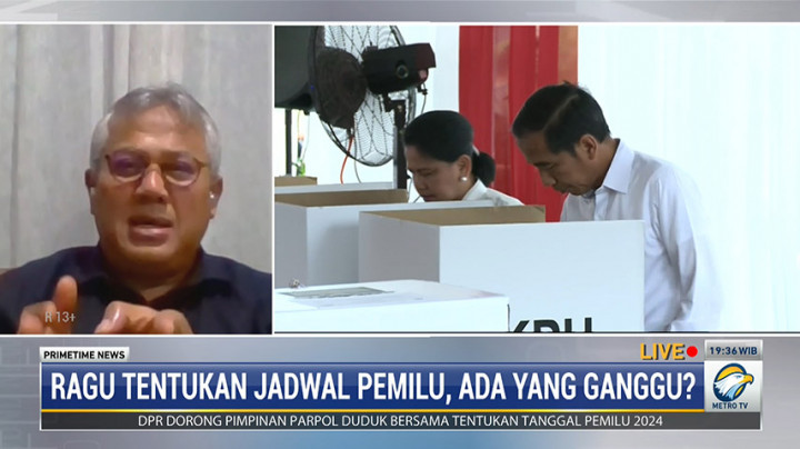 Pemilu Tanggal 15 Mei, Arief: Pada Prinsipnya Penyelenggara Pemilu Sanggup