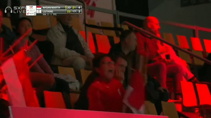 Viral! Semangat Bocah Dukung Timnas di Thomas Cup 2020