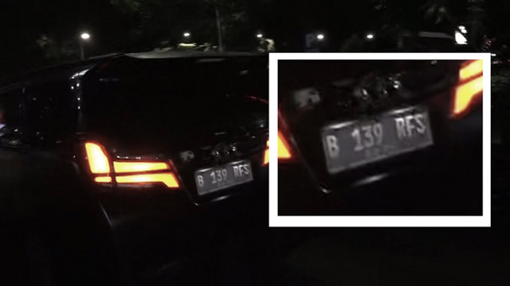 Penjelasan Polisi Terkait Plat RFS Mobil Rachel Vennya