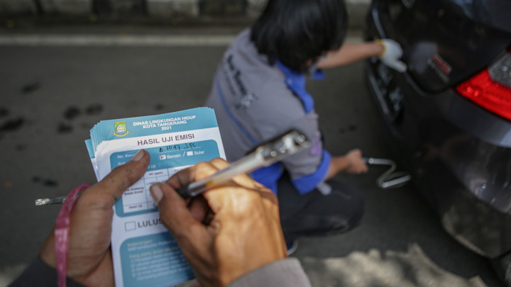 Kendaraan Tidak Lolos Uji Emisi di Jakarta akan Ditilang hingga Rp500 ribu