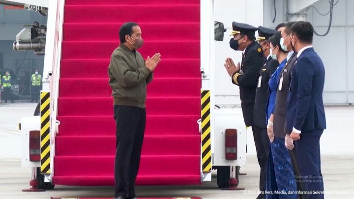 Tiba di Indonesia, Presiden Jokowi akan Karantina di Istana Bogor