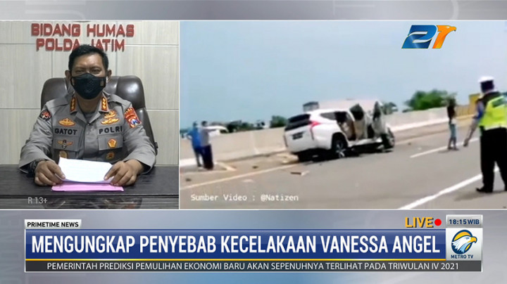 Mengungkap Penyebab Kecelakaan Vanessa Angel