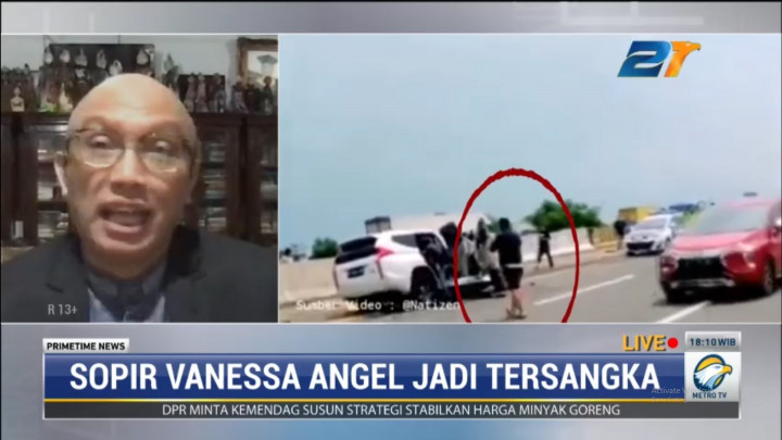 Sopir Vanessa Angel, Tubagus Joddy Terancam 6 Tahun Penjara