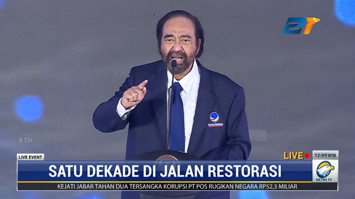 10 Tahun Partai NasDem - Komitmen Dukung Jokowi Hingga Akhir Masa Jabatan