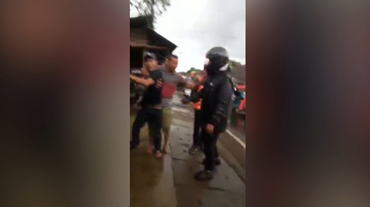 Viral! Cekcok Rombongan Moge Vs Sopir Truk di Batang Jalur Pantura