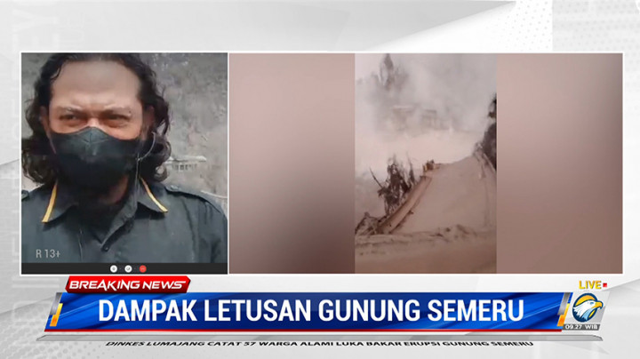 Banjir Lahar Dingin Gunung Semeru, Jembatan Penghubung Lumajang-Malang Terputus