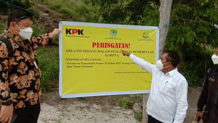 Tertibkan Aset Negara, KPK Segel Pulau Kelor NTT