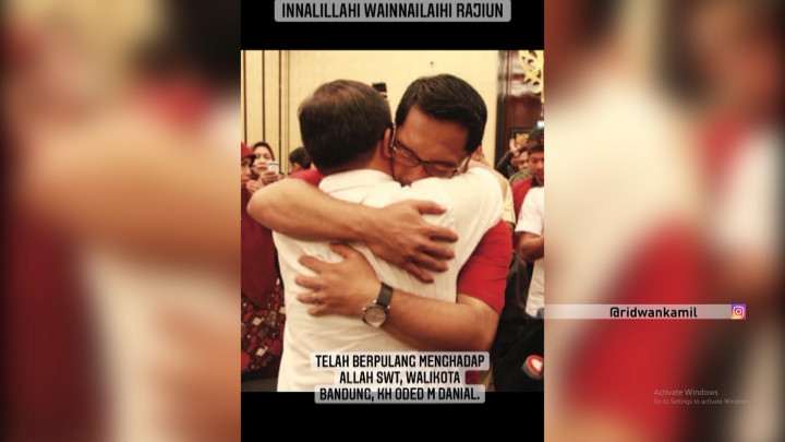 Wali Kota Bandung Oded Berpulang, Ridwan Kamil Sampaikan Duka Mendalam