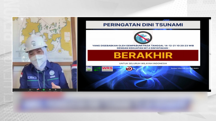 BMKG Akhiri Peringatan Dini Tsunami NTT