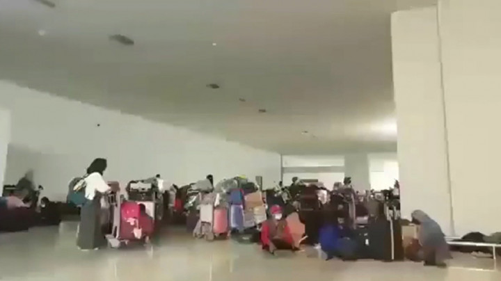 Viral! WNI dan WNA Terlantar di Bandara Soekarno Hatta