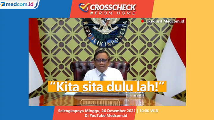 Mahfud MD: Sita Aset BLBI, Tak Ada Diskusi!