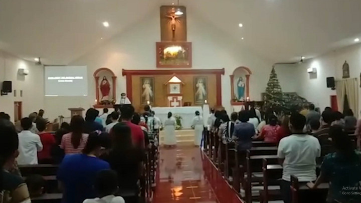 Natal 2021, Pastor di Sulsel Sampaikan Pesan Damai dan Ajak Umat Vaksinasi