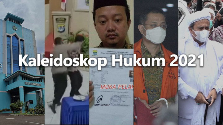 Kaleidoskop Hukum 2021: Komisi Fatwa MUI Ditangkap Densus 88 Hingga Drama Sidang Rizieq