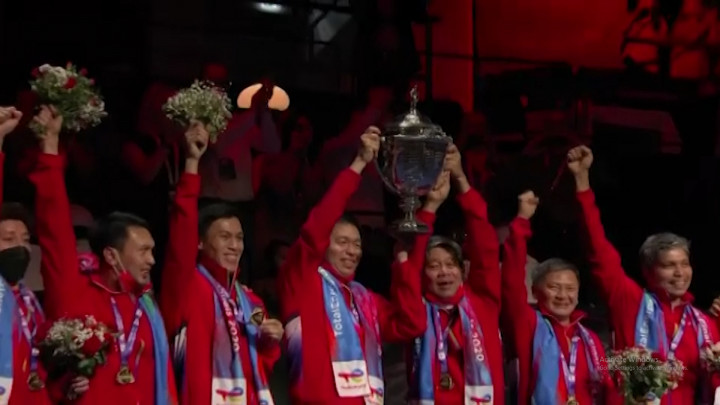 Tim Thomas Cup Indonesia Diguyur Bonus Rp10 Miliar dari Pemerintah