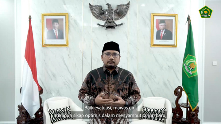 Menag: Tahun Baru Memiliki Makna Evaluasi dan Mawas Diri