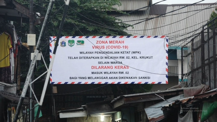 Pemkot Jakbar Karantina 4 RT di Kelurahan Krukut