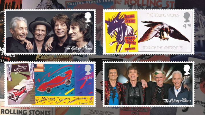 Perangko Edisi Khusus The Rolling Stones akan Dijual 20 Januari