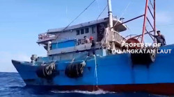 TNI AL Gagalkan Upaya Pencurian 1 Ton Ikan oleh Kapal Berbendera Vietnam