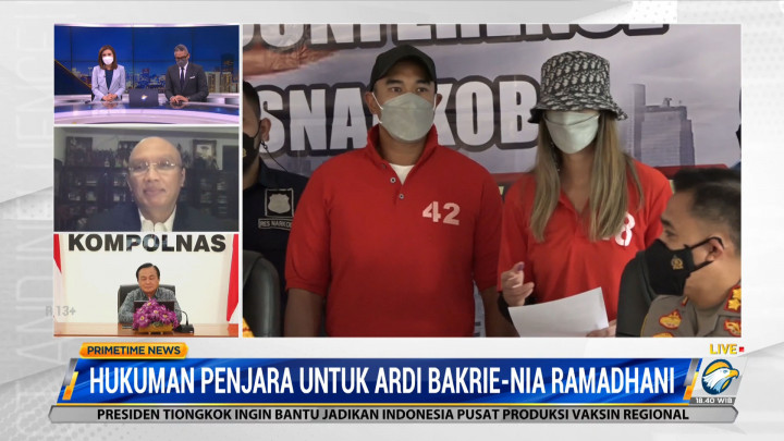 Divonis 1 Tahun Penjara, Hakim Anggap Nia dan Ardi Bukan Korban Penyalahgunaan Narkoba