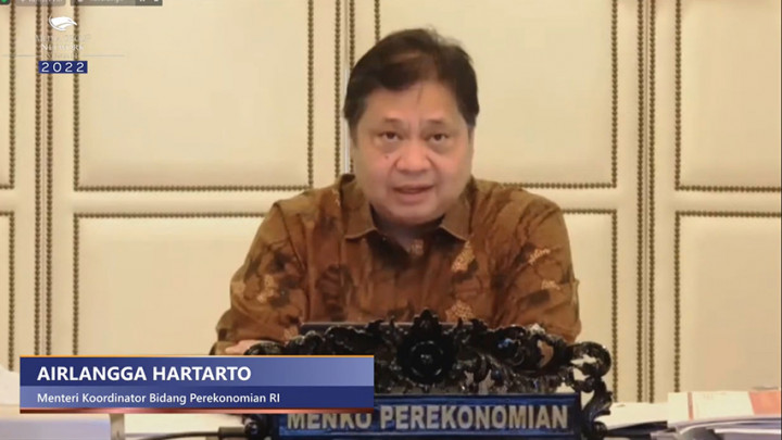 Menko Airlangga Beberkan Tantangan-tantangan yang Menghantui RI di 2022