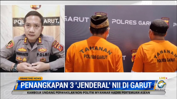 Kronologi Penangkapan 3 'Jenderal' NII di Garut