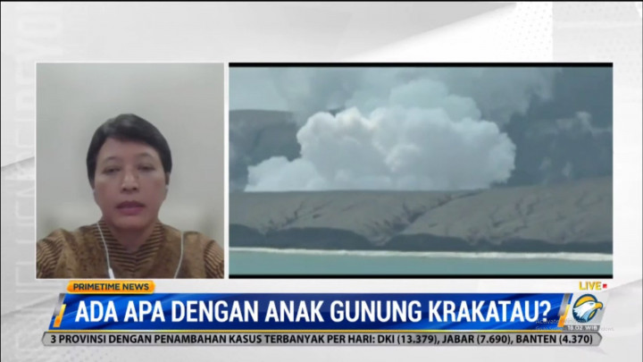 Kembali Erupsi, Ini Penyebab Peningkatan Aktivitas Gunung Anak Krakatau