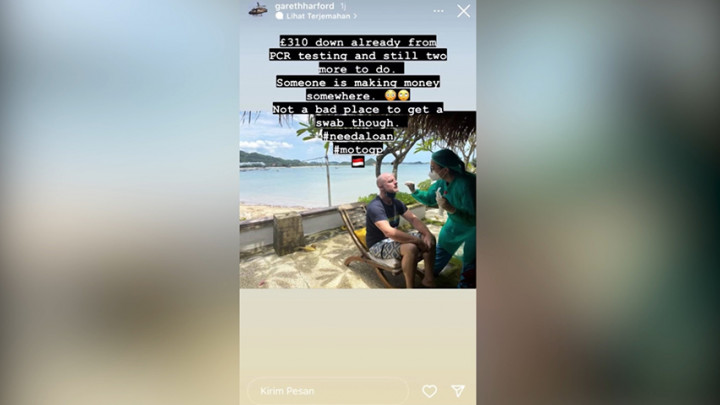 Klarifikasi Hadi Tjahjanto Soal Isu Biaya PCR di Mandalika Capai Rp6 Juta