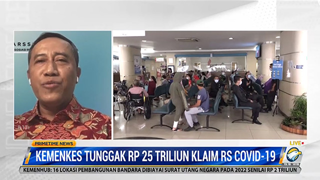 Kemenkes Tunggak Klaim Rp25 Triliun Dinilai Berdampak untuk RS Rujukan Covid-19