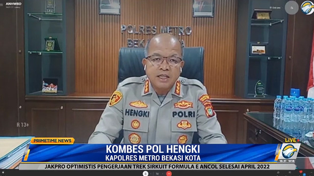 Antisipasi Begal, Polres Metro Bekasi Kota Lakukan Langkah Pencegahan