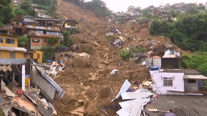 Korban Meninggal Akibat Longsor di Rio de Janeiro Capai 78 Jiwa