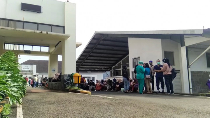 Ratusan Tenaga Kesehatan di RSUD Cikalong Wetan Mogok Kerja