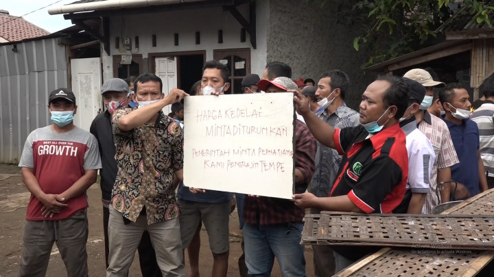 Mogok Produksi Akibat Harga Kedelai Naik, Ini Harapan Perajin Tempe Tahu