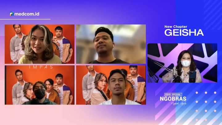 Geisha Buka Lembaran Baru Lewat Lagu 