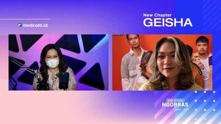 Kesan Regina Jadi Vokalis Geisha