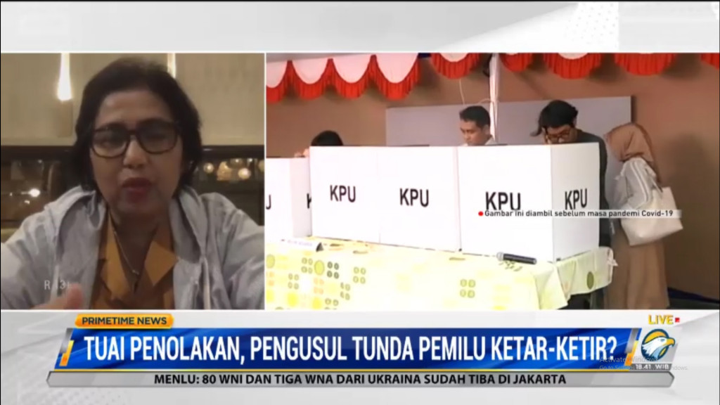 Pencetus Penunda Pemilu 2024 Disebut Kena Jebakan Batman