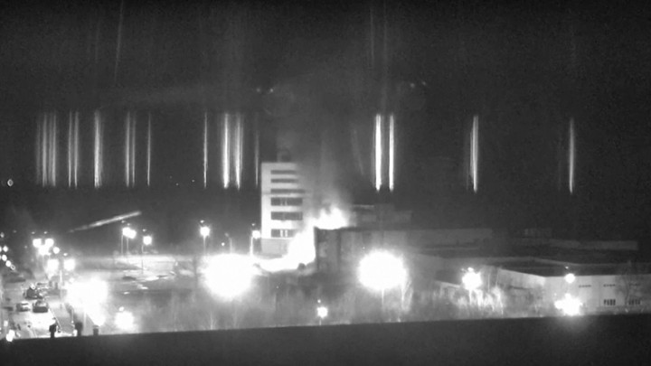 Pembangkit Listrik Tenaga Nuklir di Ukraina Hancur Diserang Rusia