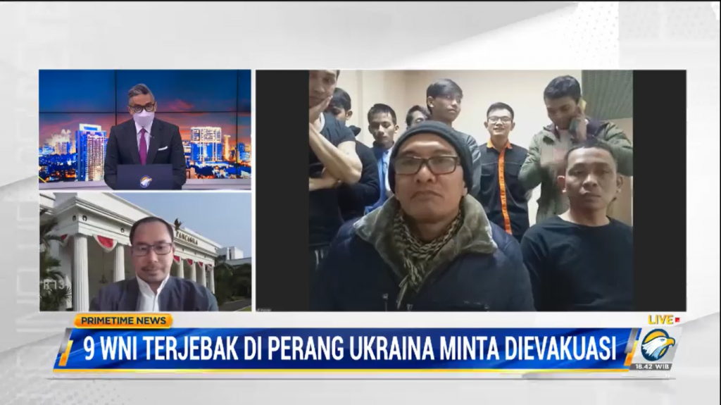 Kondisi Terkini 9 WNI yang Terjebak di Zona Perang Ukraina