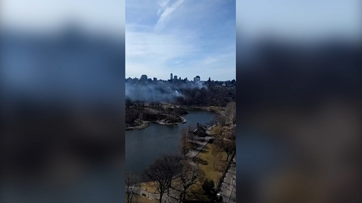 Central Park New York Kebakaran