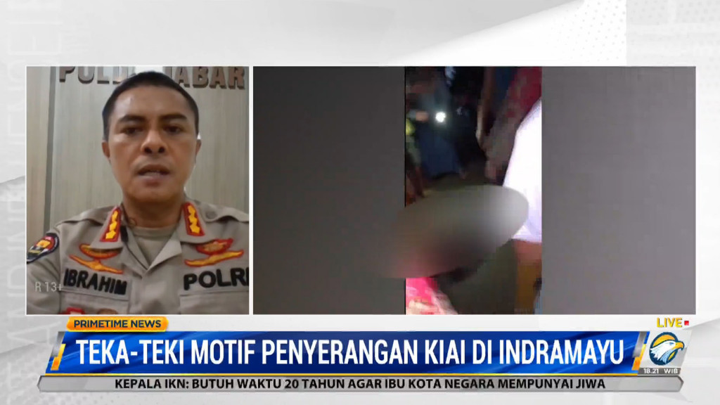 Ini Motif Tersangka Penyerangan Kiai di Indramayu