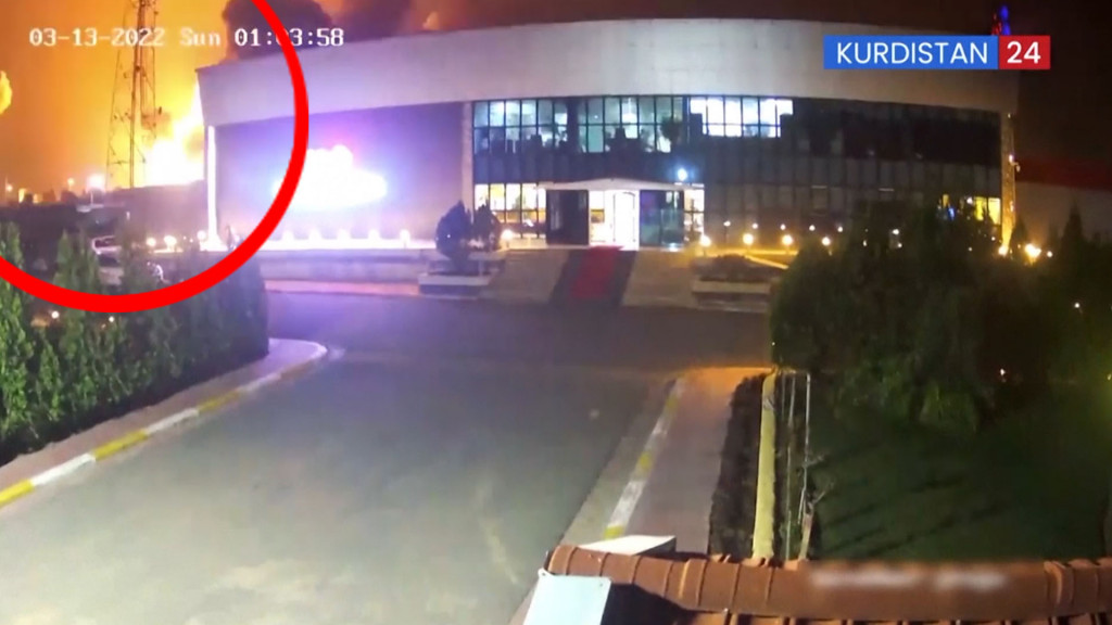 12 Rudal Iran Hantam Area Dekat Konsulat AS di Irak