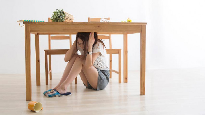 Tips Aman Saat Gempa Bumi, Salah Satunya Berhitung Sampai 60