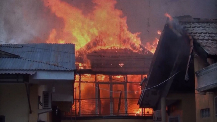 Rumah Anggota DPRD di Gorontalo Ludes Dilalap Si Jago Merah